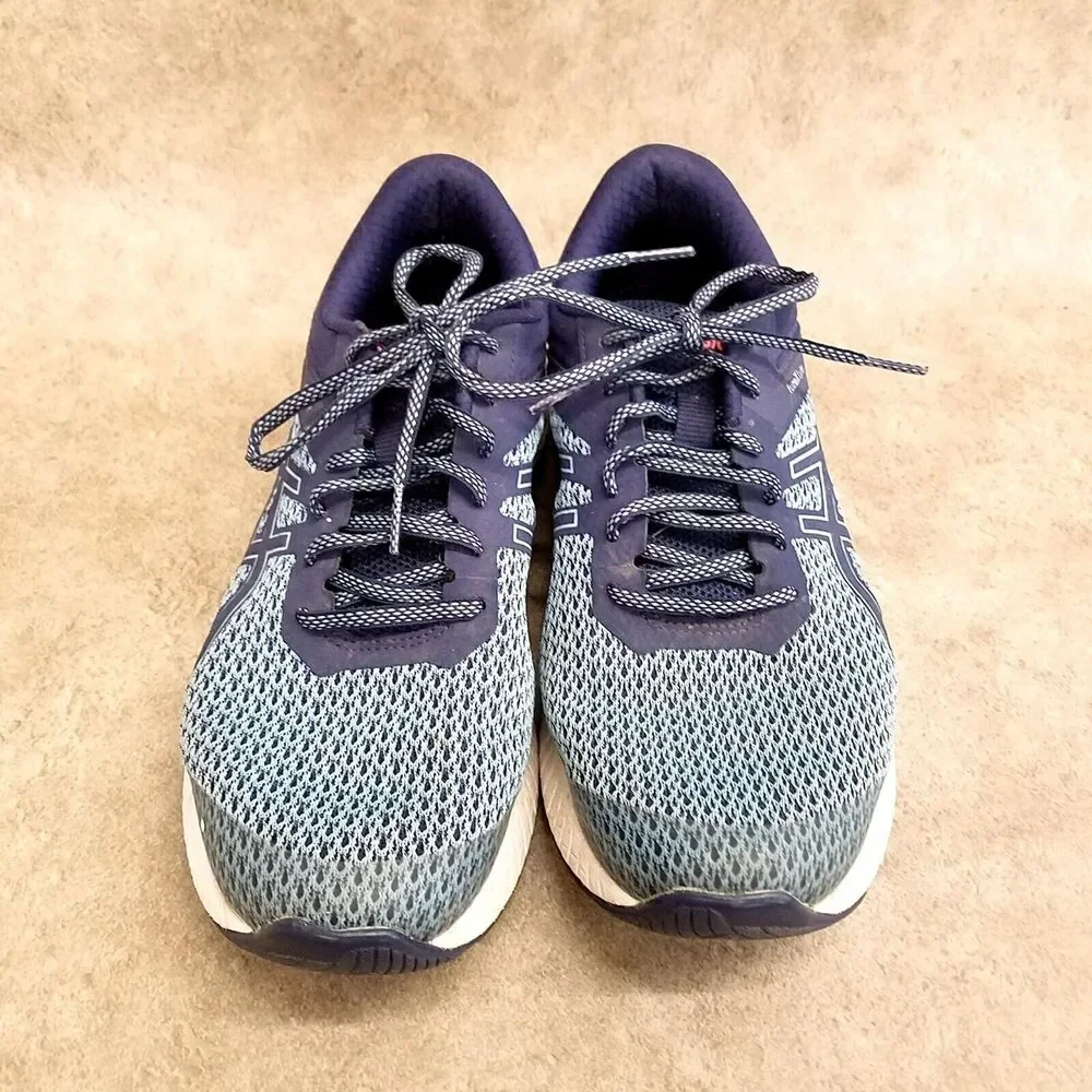 Asics Womens Fuzex Lyte 2 T769N Size 10 Blue  Running Shoes - Picture 2 of 10